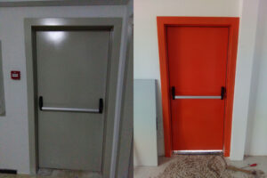 Berdoor Tek Çift Kanat Yangın Kapıları